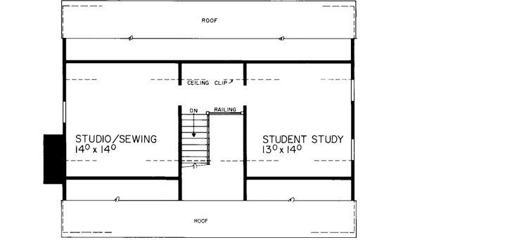 Upper/Second Floor Plan 68-103