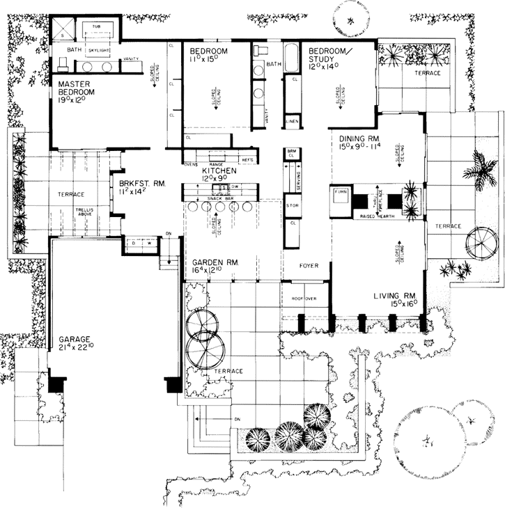 Main Floor Plan: 68-105