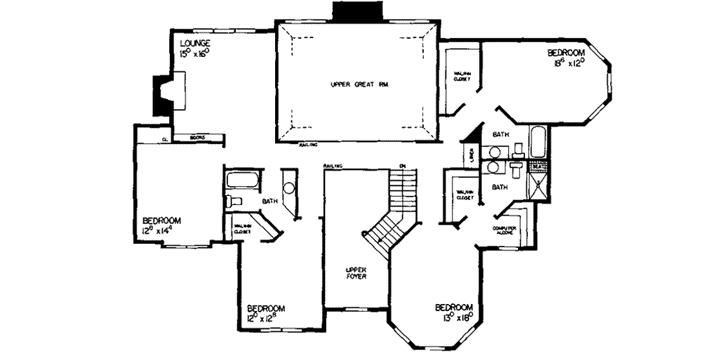 Upper/Second Floor Plan:68-109