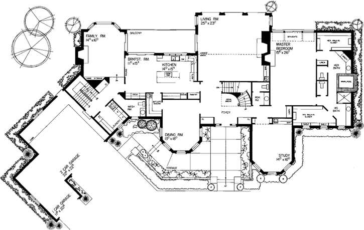 Main Floor Plan: 68-110