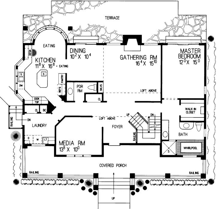 Main Floor Plan: 68-111
