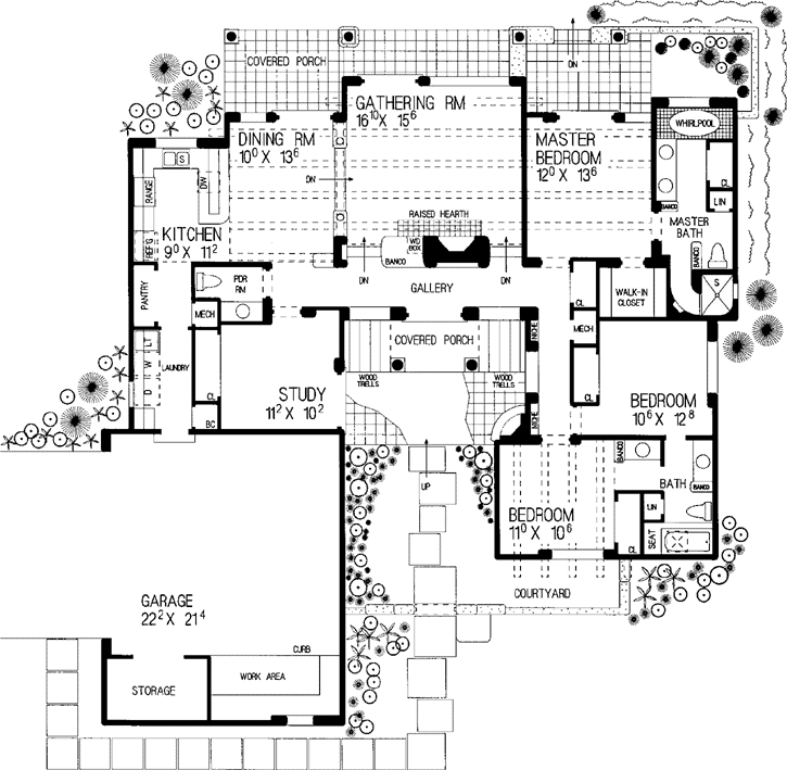 Main Floor Plan: 68-112