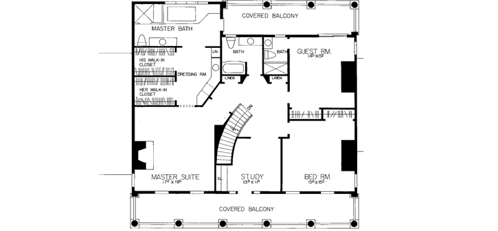 Upper/Second Floor Plan:68-114