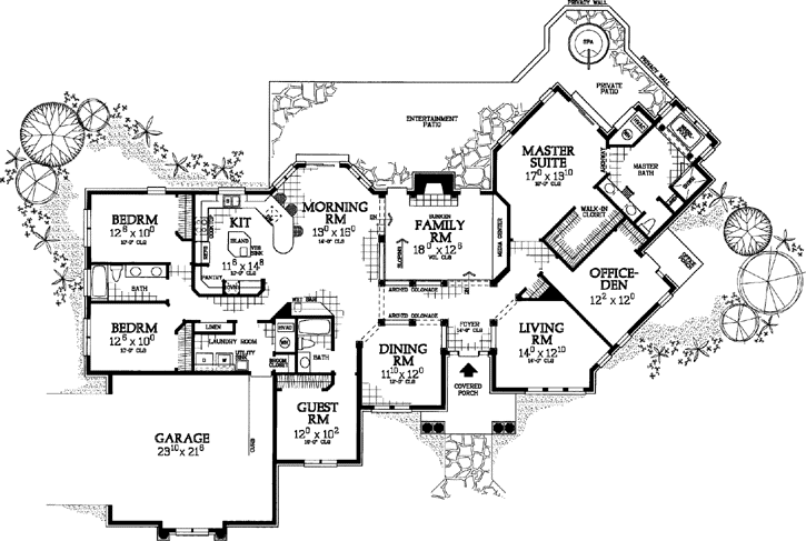 Main Floor Plan: 68-118