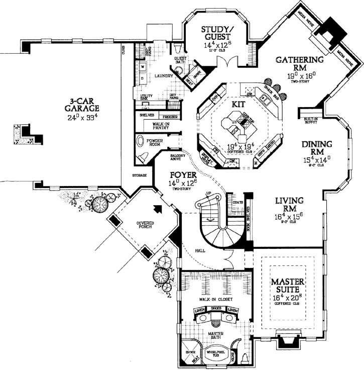 Main Floor Plan: 68-119