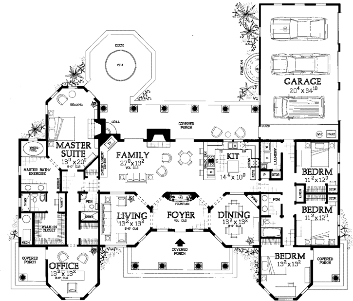 Main Floor Plan: 68-121