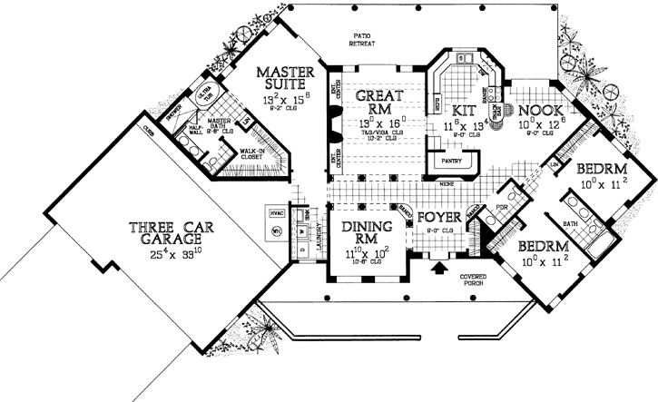 Main Floor Plan: 68-127