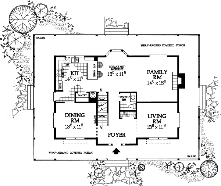Main Floor Plan: 68-129