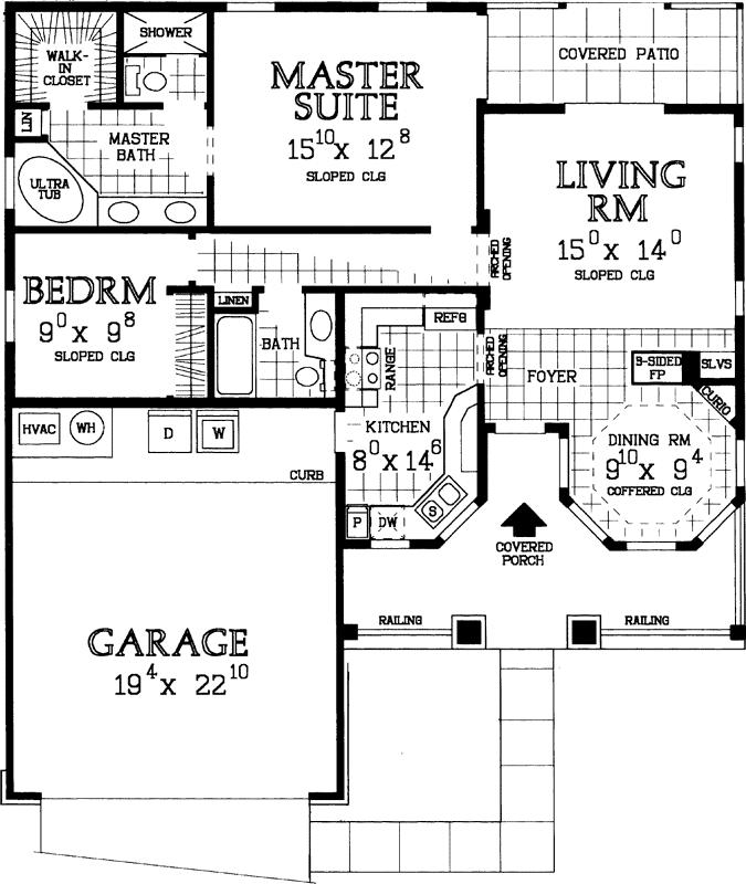 Main Floor Plan: 68-130