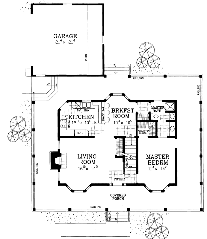 Main Floor Plan: 68-141