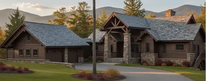 Craftsman house plans 69-909 - front exterior, 4,418 sq ft, 4 bed, 3 bath house plans | Monster House Plans