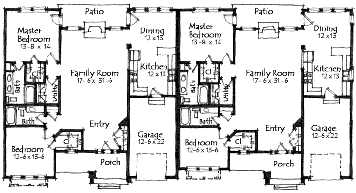 Main Floor Plan: 69-911