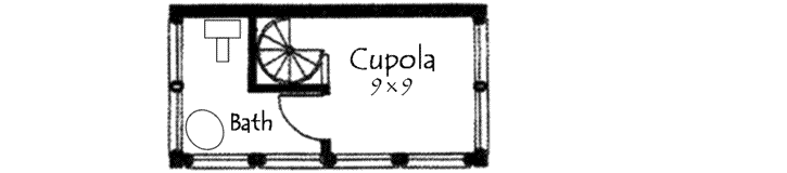 Upper/Second Floor Plan:69-914