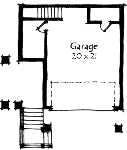 Lower Floor Plan: 69-915
