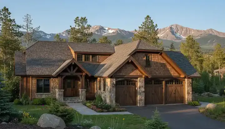 Craftsman house plans 69-918 - front exterior, 1,901 sq ft, 3 bed, 2 bath house plans | Monster House Plans