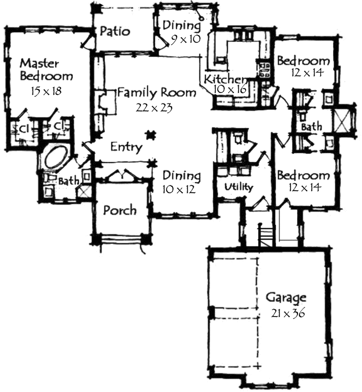 Main Floor Plan: 69-923