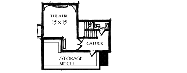 Lower Floor Plan: 69-924