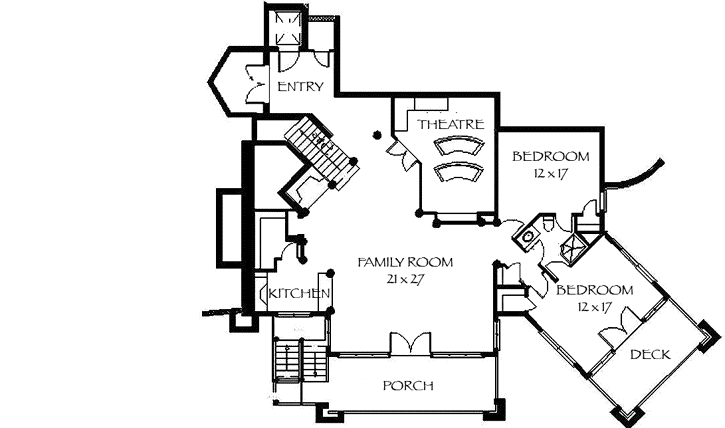 Lower Floor Plan: 69-925