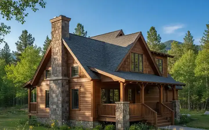 Country house plans 69-930 - front exterior, 1,510 sq ft, 3 bed, 2 bath house plans | Monster House Plans