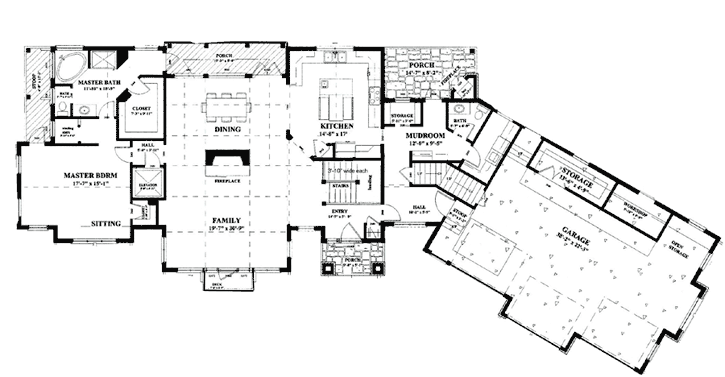 Main Floor Plan: 69-934
