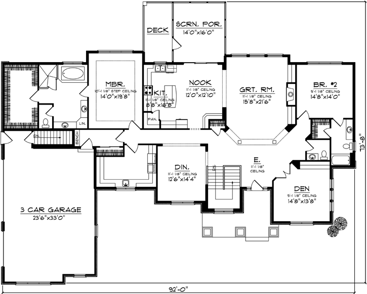 Main Floor Plan: 7-1014