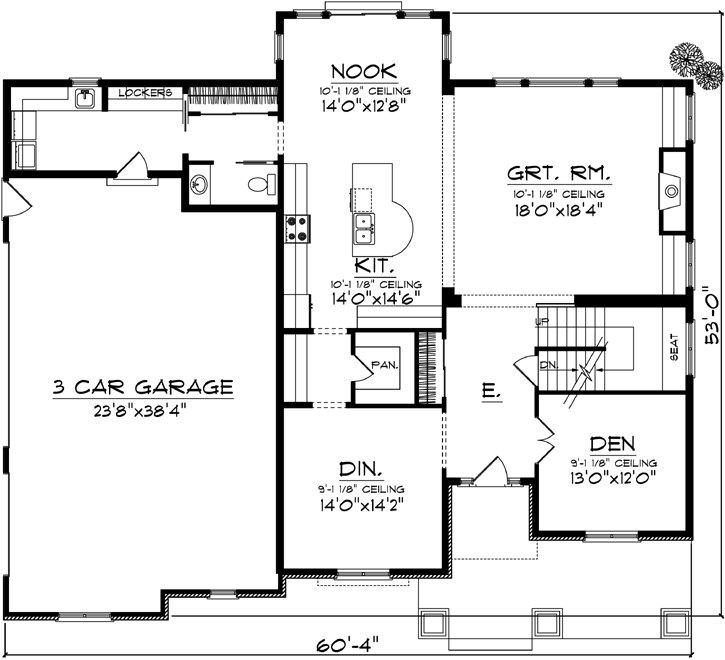 Main Floor Plan: 7-1016