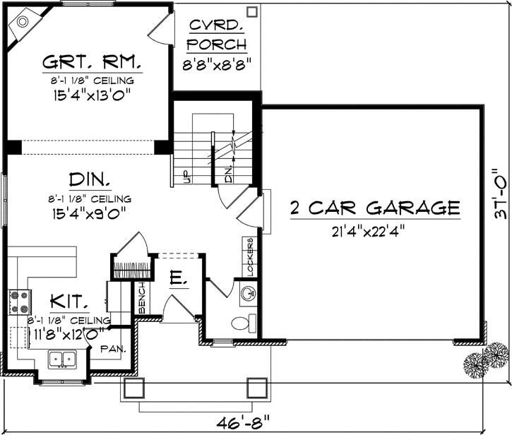 Main Floor Plan: 7-1019