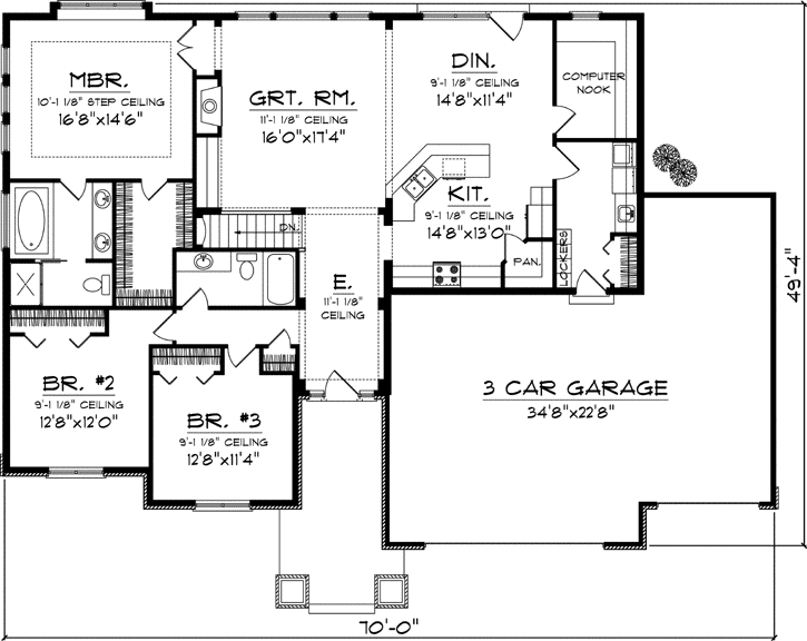 Main Floor Plan: 7-1026
