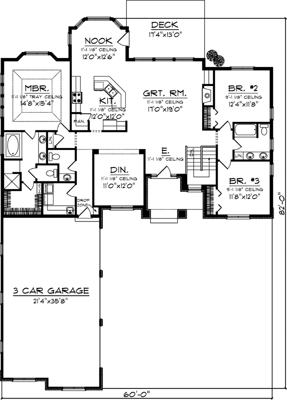 Main Floor Plan: 7-1027