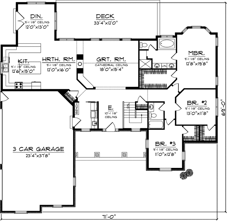 Main Floor Plan: 7-1031