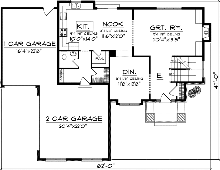 Main Floor Plan: 7-1032