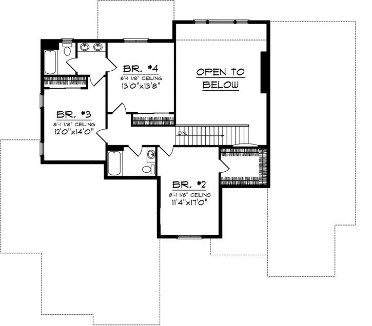 Upper/Second Floor Plan: 7-1037