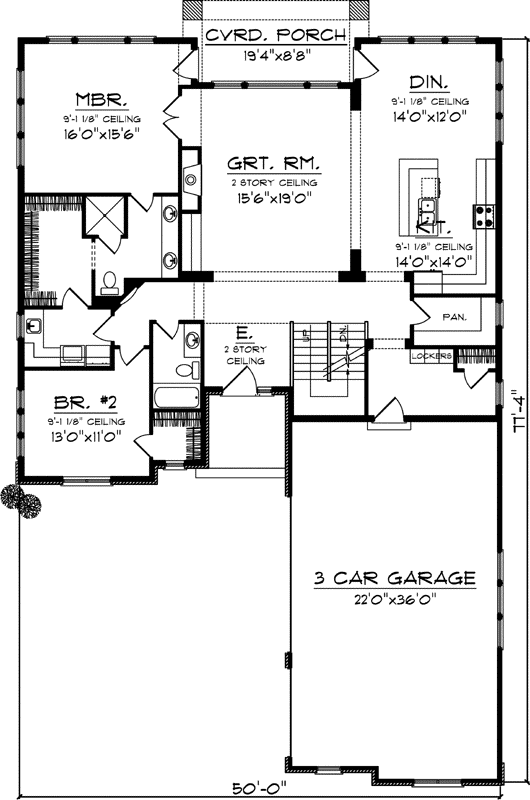 Main Floor Plan: 7-1038