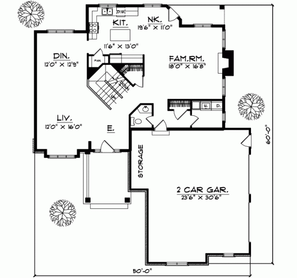 Main Floor Plan: 7-104