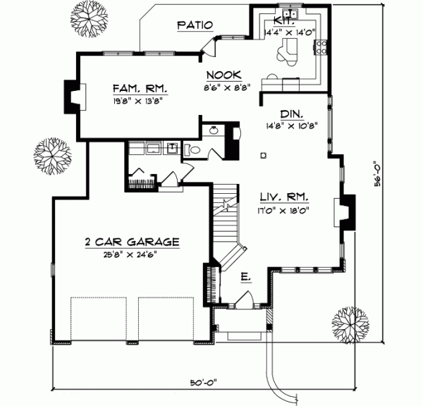 Main Floor Plan: 7-105