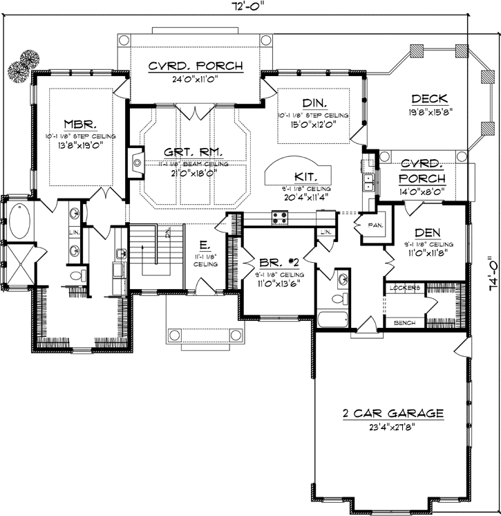 Main Floor Plan: 7-1053