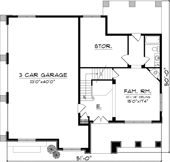 Main Floor Plan: 7-1057