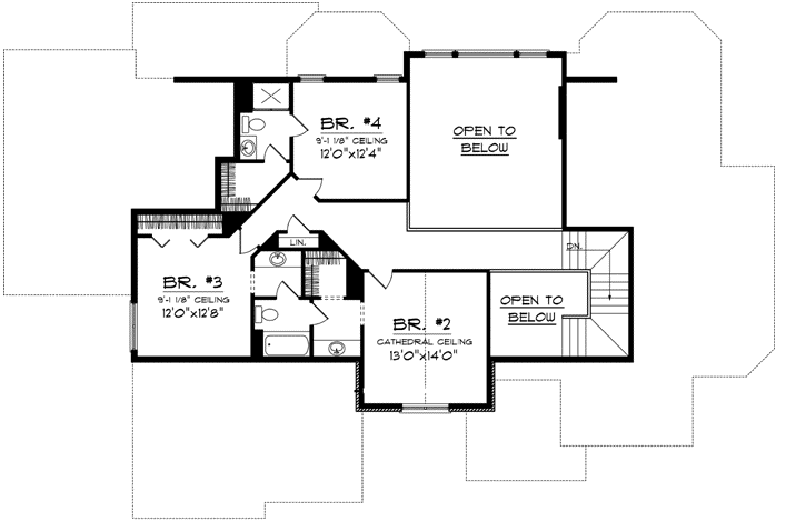 Upper/Second Floor Plan: 7-1059