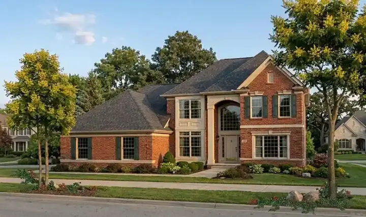 Traditional house plans 7-106 - front exterior, 2,208 sq ft, 3 bed, 2 bath house plans | Monster House Plans