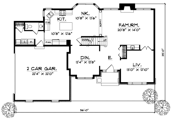 Main Floor Plan: 7-106