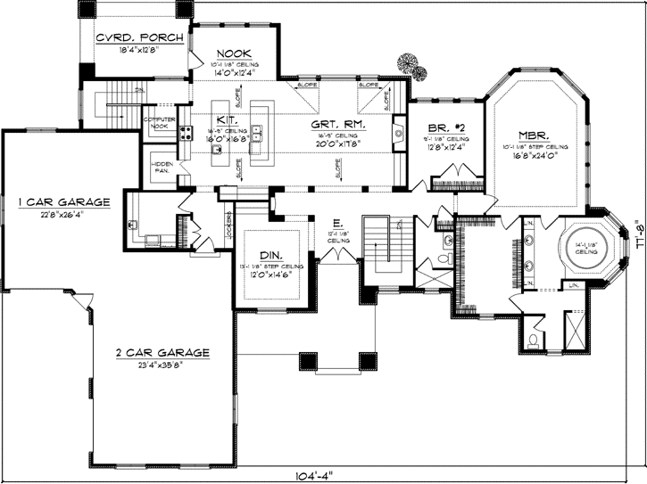 Main Floor Plan: 7-1060