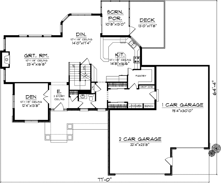 Main Floor Plan: 7-1061