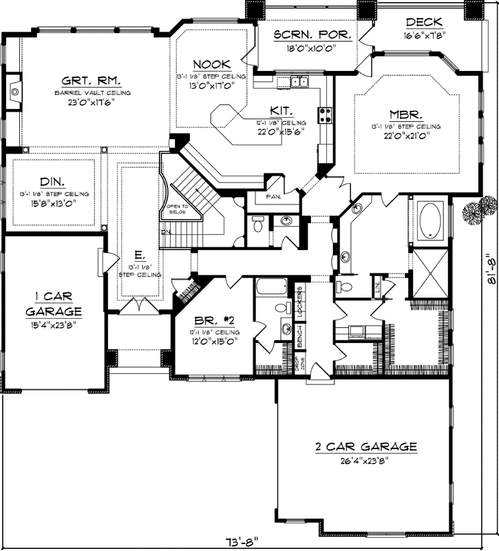 Main Floor Plan: 7-1063