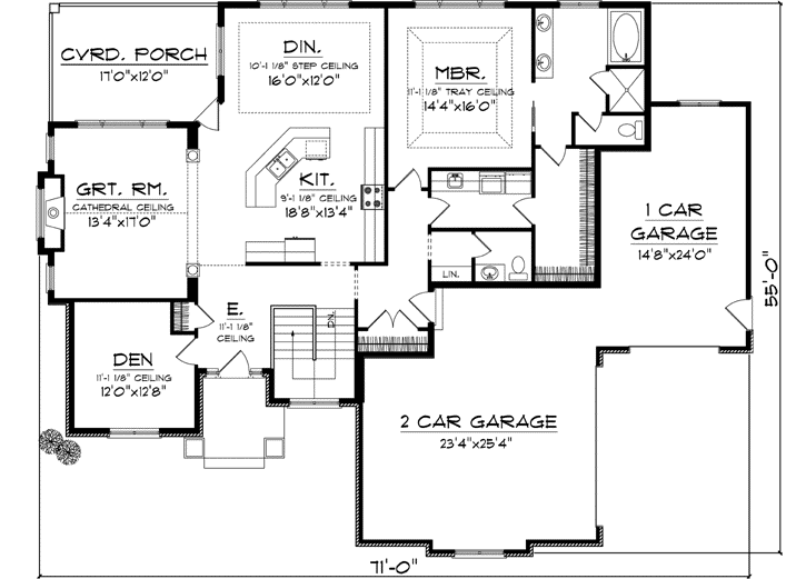 Main Floor Plan: 7-1065