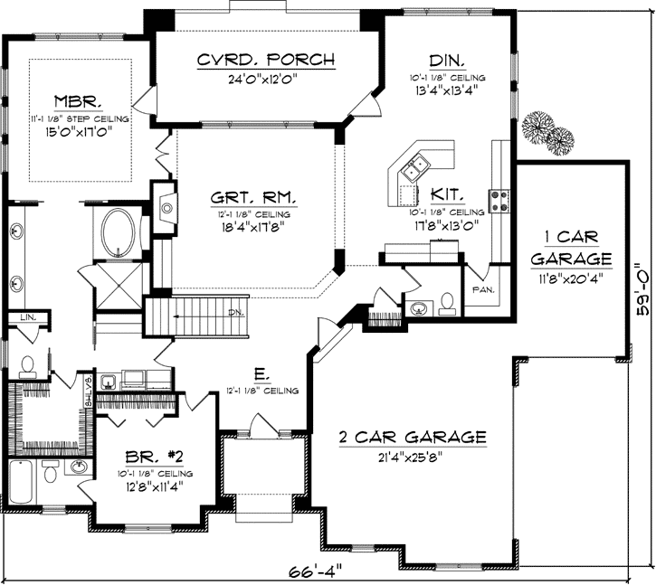 Main Floor Plan: 7-1074