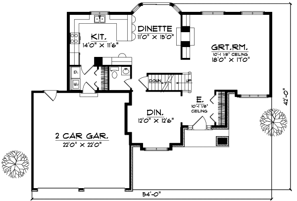 Main Floor Plan: 7-108