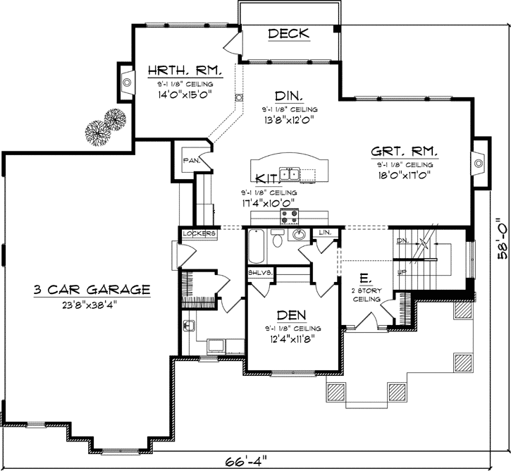 Main Floor Plan: 7-1082