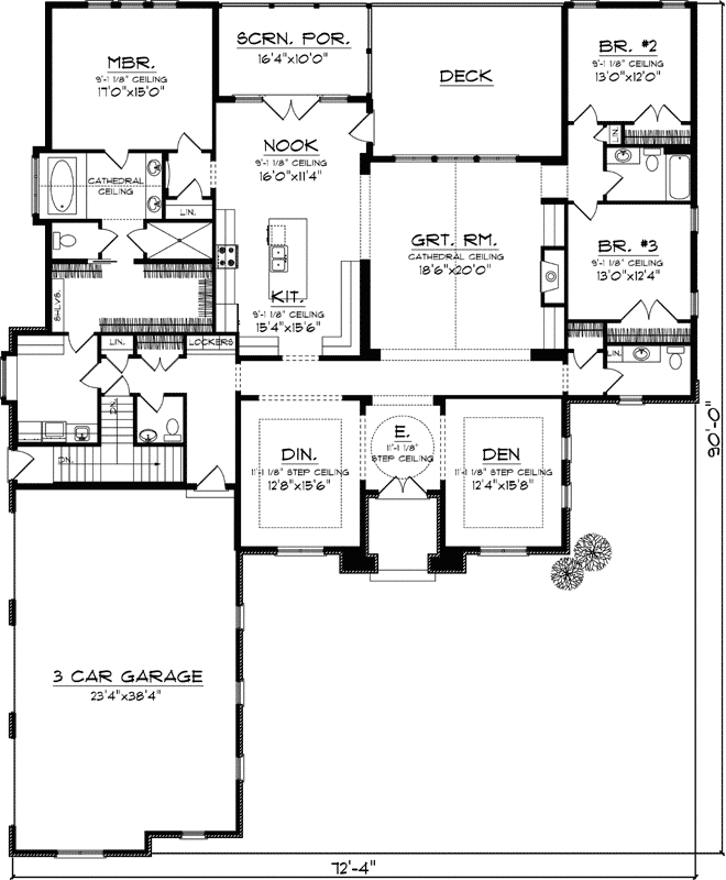 Main Floor Plan: 7-1083