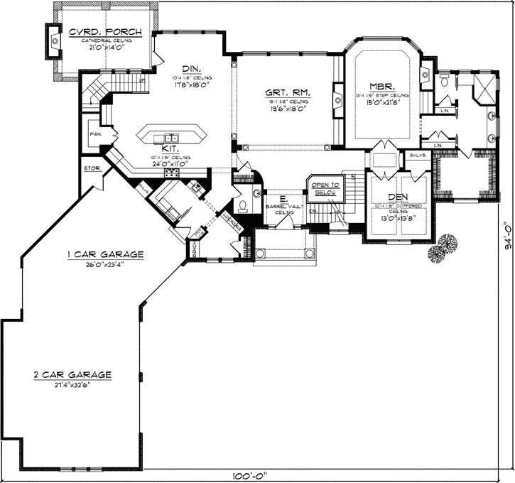 Main Floor Plan: 7-1086
