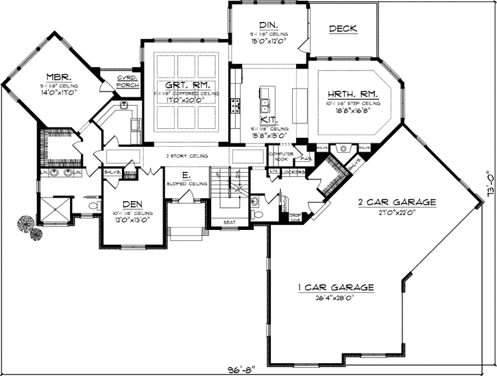 Main Floor Plan: 7-1087